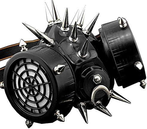 Amazon.com: New Red Metal Claw Spike Cosplay Gas Mask Costume
